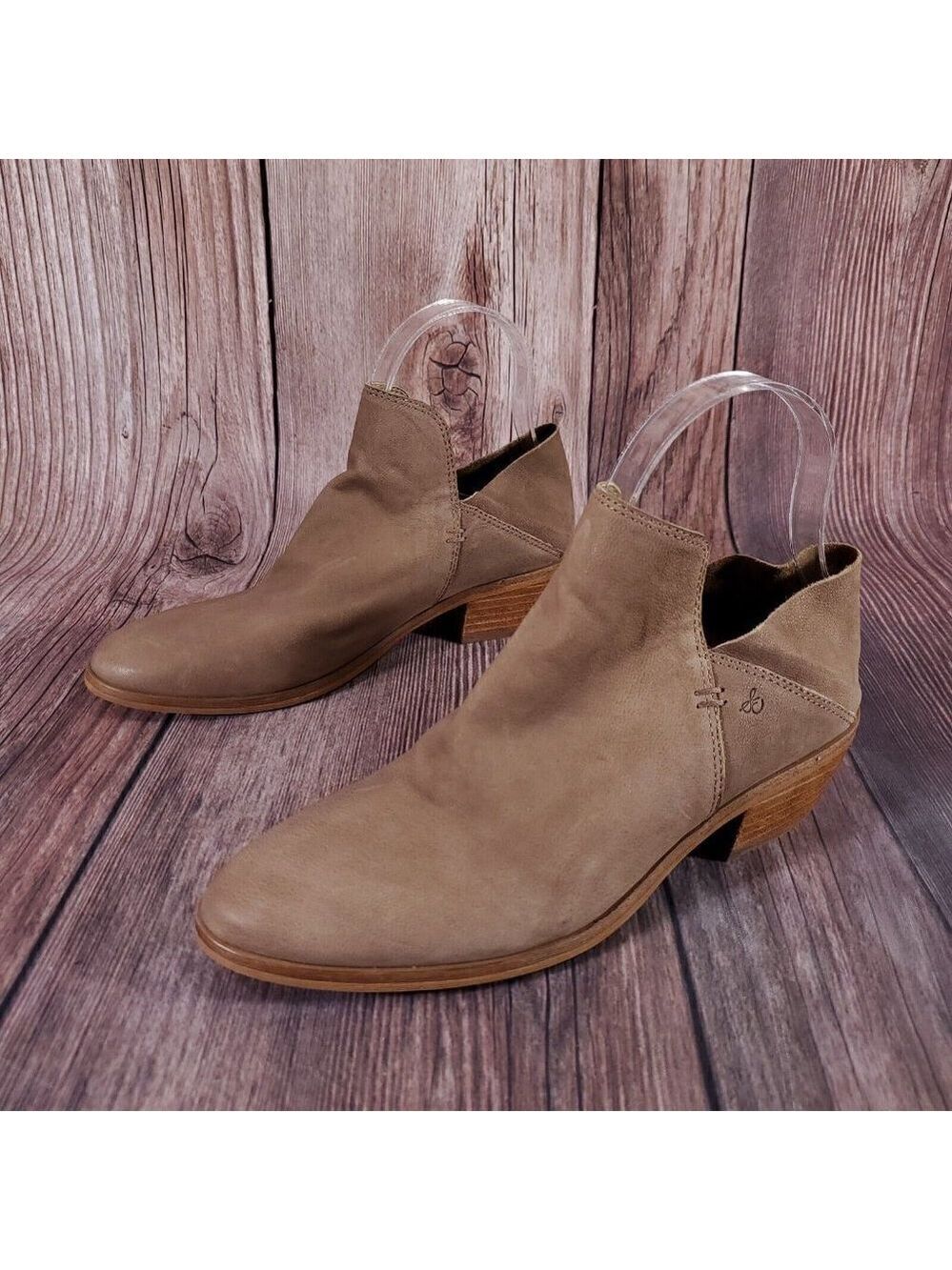 Sam Edelman Prentice Womens Size 6.5m Leather Convertible Ankle Boot Booties